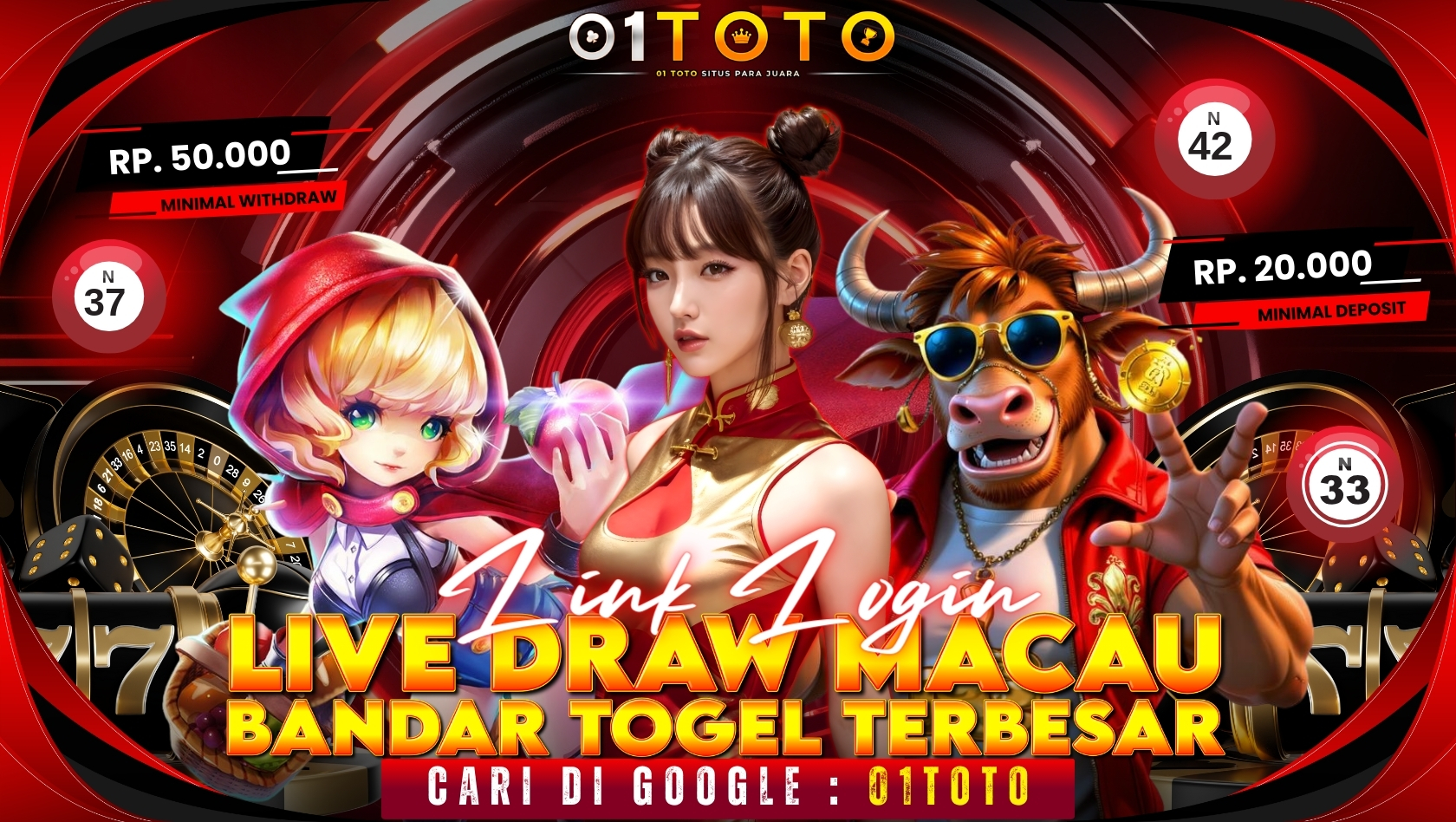 01TOTO - Live Draw Macau Hari Ini & Bandar Togel Hadiah Terbesar